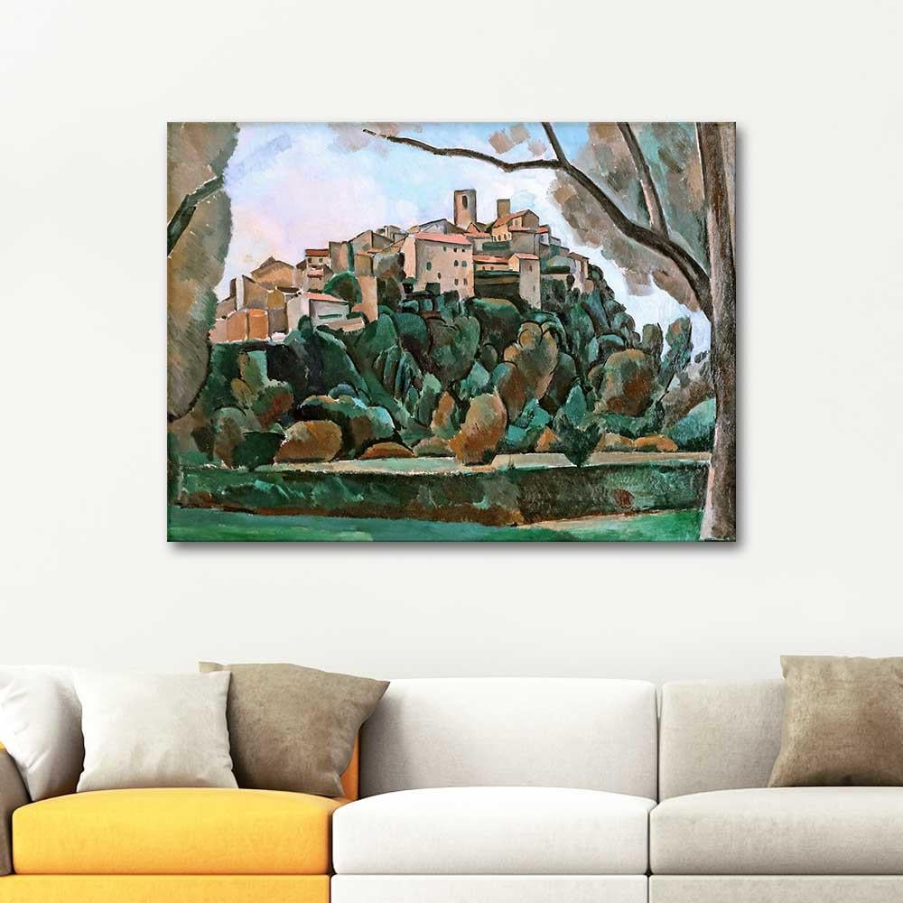 Andre Derain Saint Paul de Vence'ye Bakış Kanvas Tablo