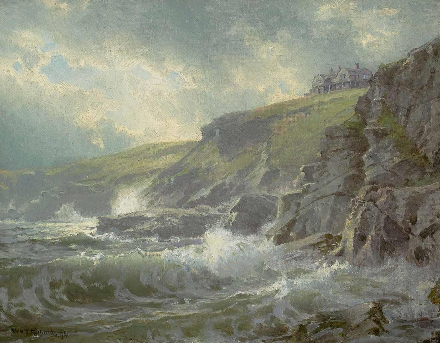 View of the Artist's Home, Graycliff by William Trost Richards