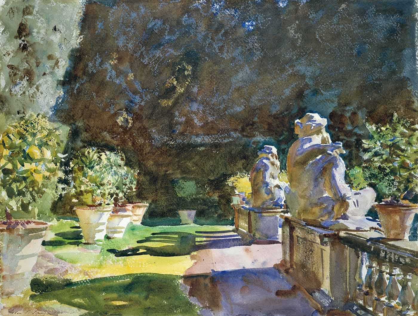 Villa di Marlia Lucca by John Singer Sargent
