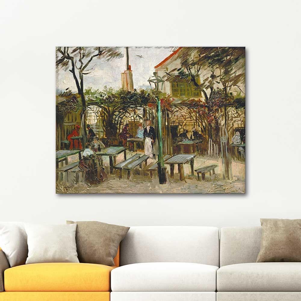 Vincent van Gogh La Guinguette in Montmartre Art Print