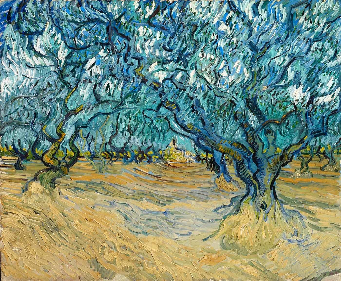 Olive Orchard by Vincent van Gogh