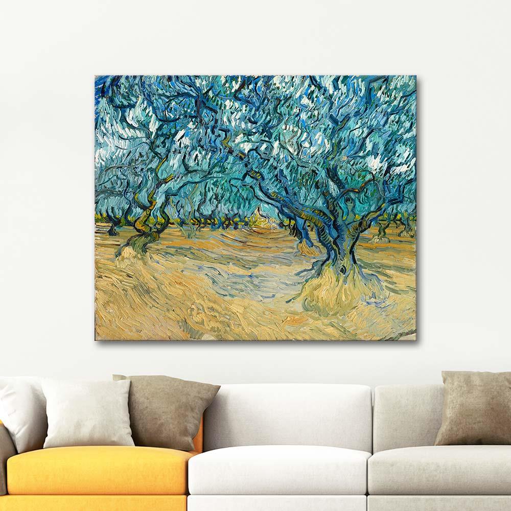 Vincent van Gogh Olive Orchard Art Print