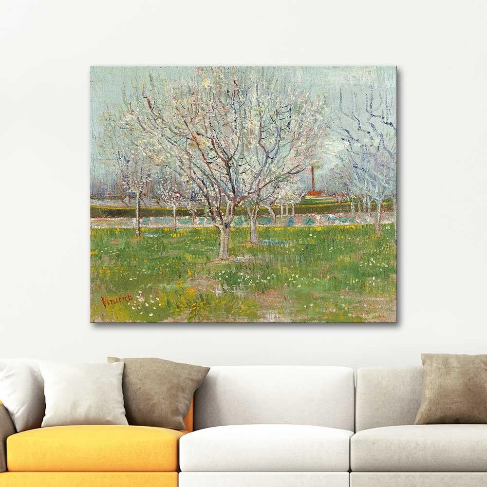 Vincent van Gogh Orchard in Blossom Art Print