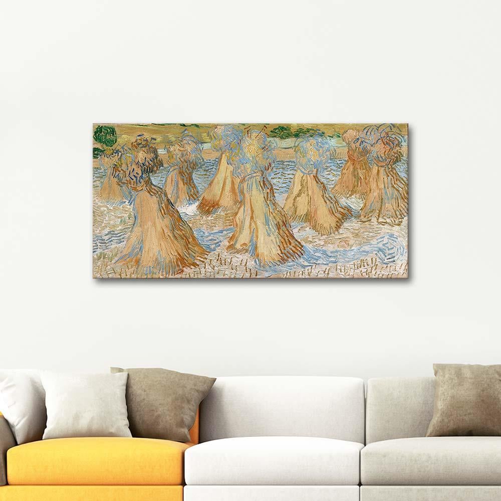 Vincent van Gogh Buğday Demetleri Kanvas Tablo