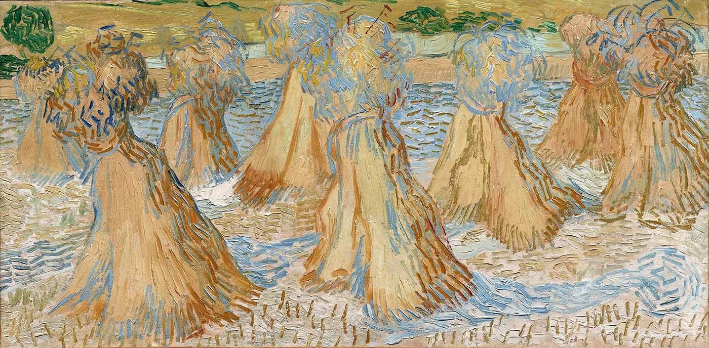 Vincent van Gogh Buğday Demetleri Kanvas Tablo