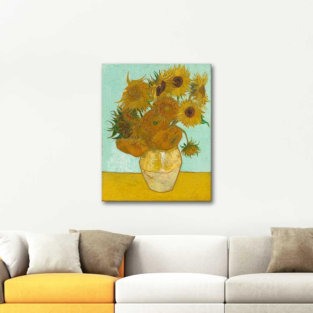 Vincent van Gogh Ayçiçekleri Demeti Kanvas Tablo