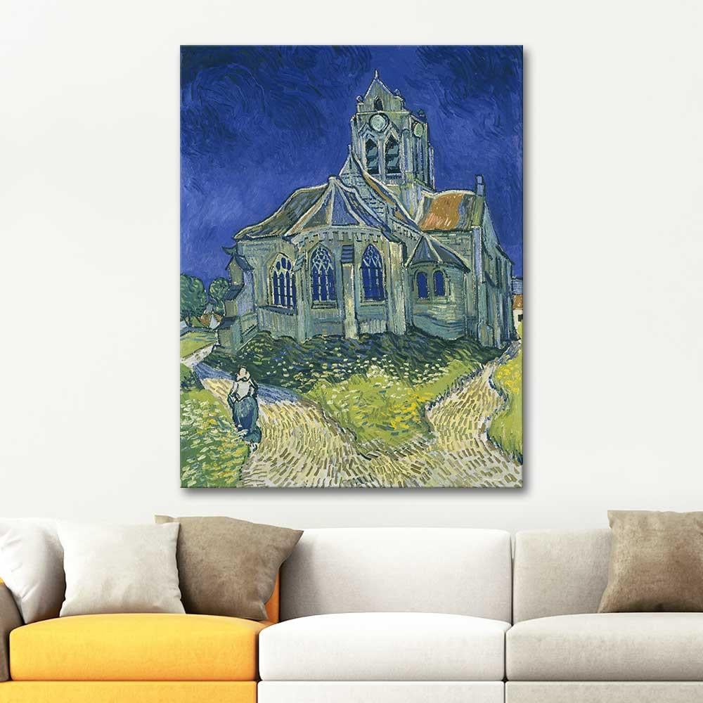 Vincent van Gogh The Church in Auvers sur Oise Art Print
