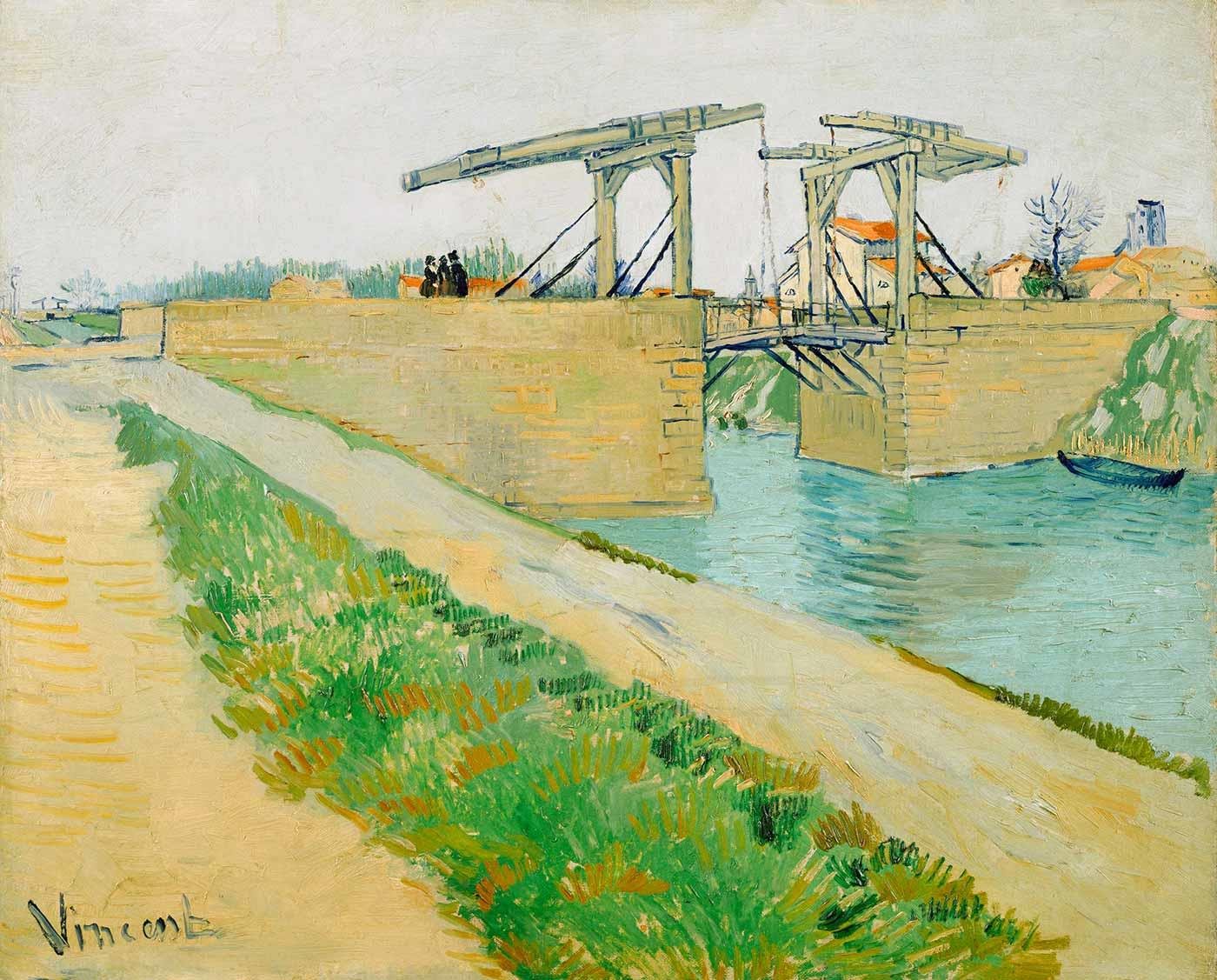 The Langlois Bridge by Vincent van Gogh