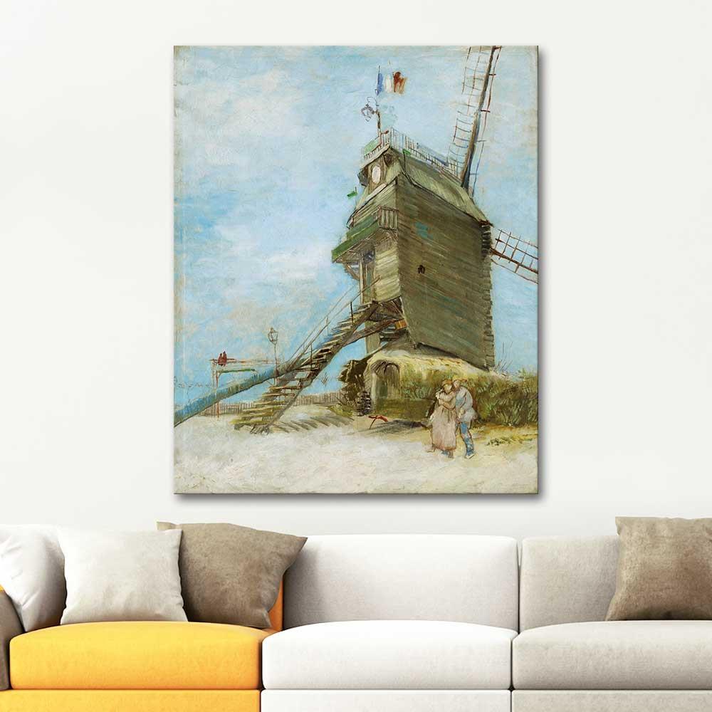 Vincent van Gogh The Mill of the Galette Art Print