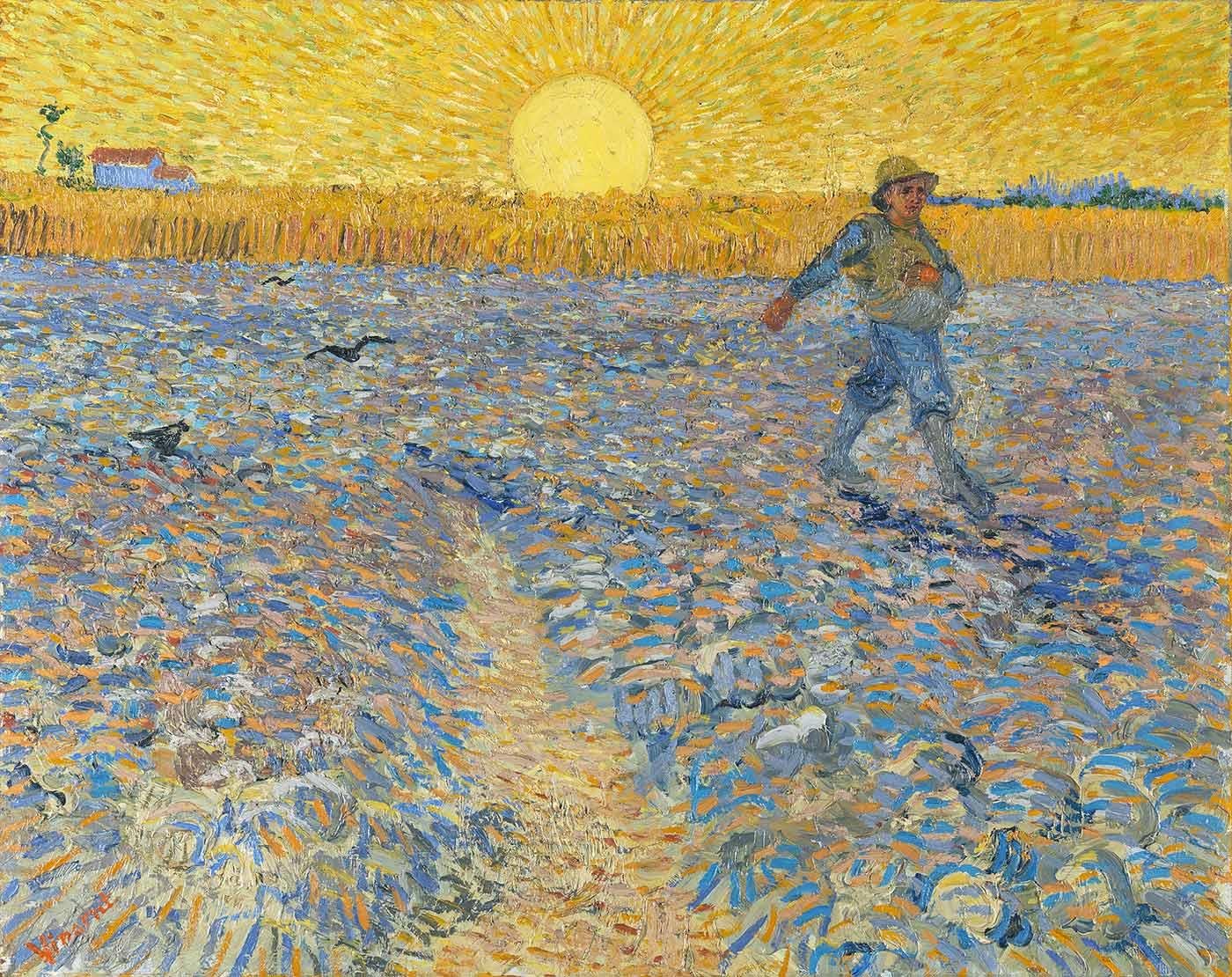 Vincent van Gogh Ekim Kanvas Tablo