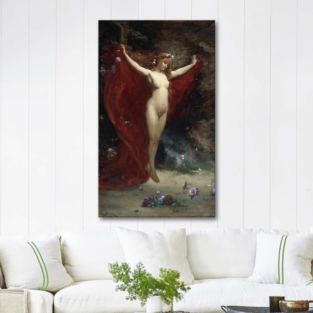 Carolus Duran Hayal Gücü Kanvas Tablo