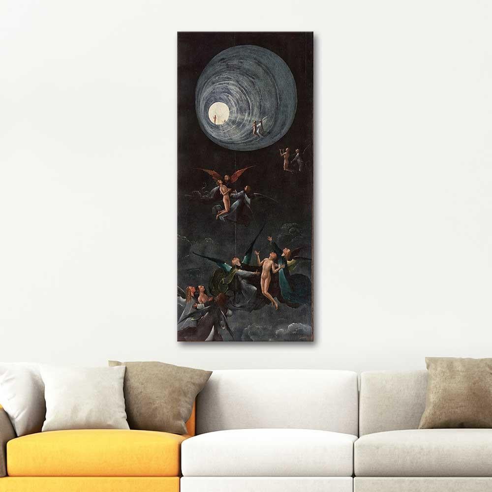 Hieronymus Bosch Ahiret Vizyonları Cennet 02 Kanvas Tablo