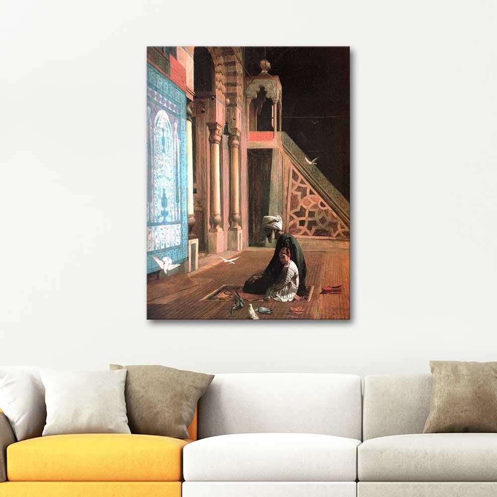 Walter Charles Horsley Blue Mosque Cairo Art Print