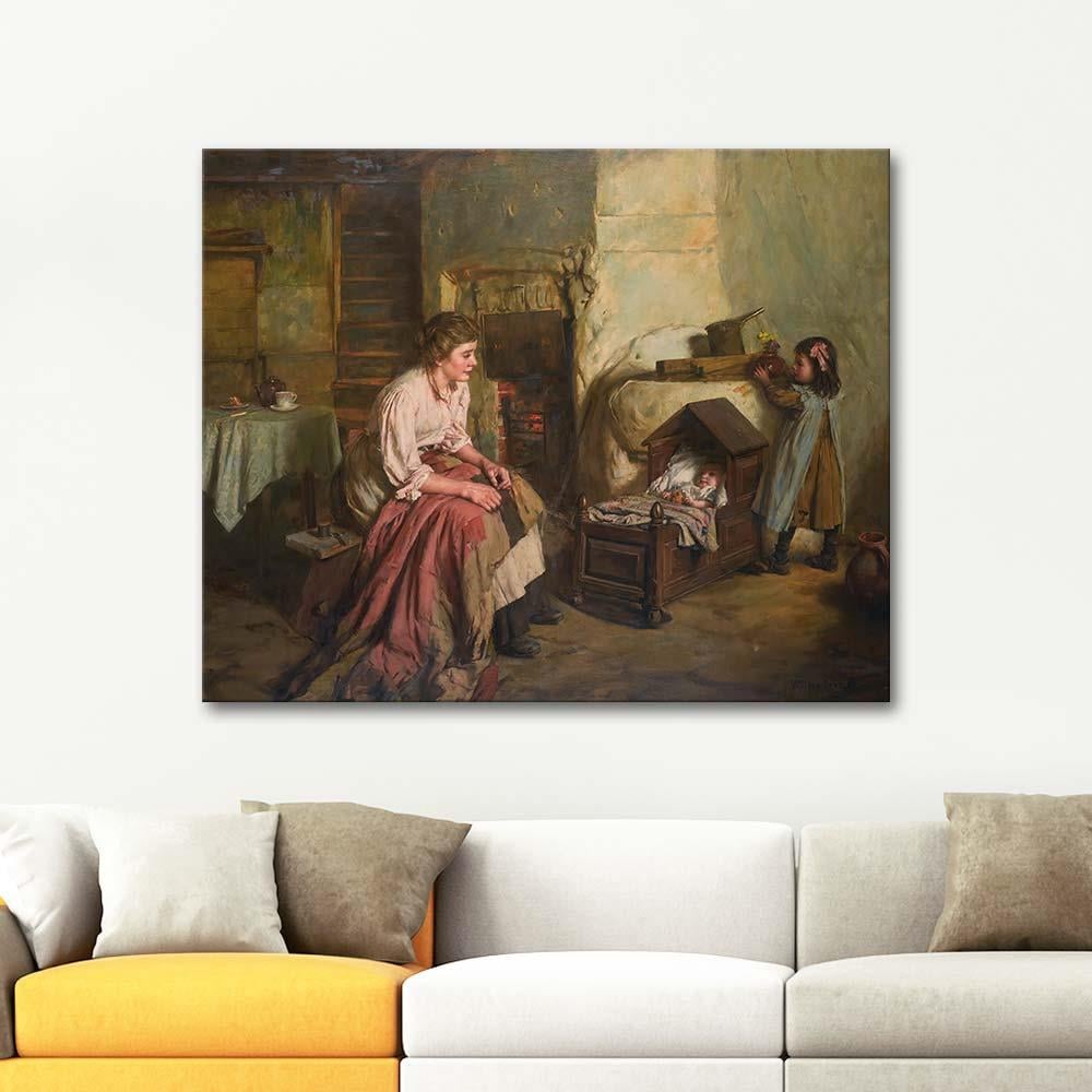 Walter Langley Maternity Art Print