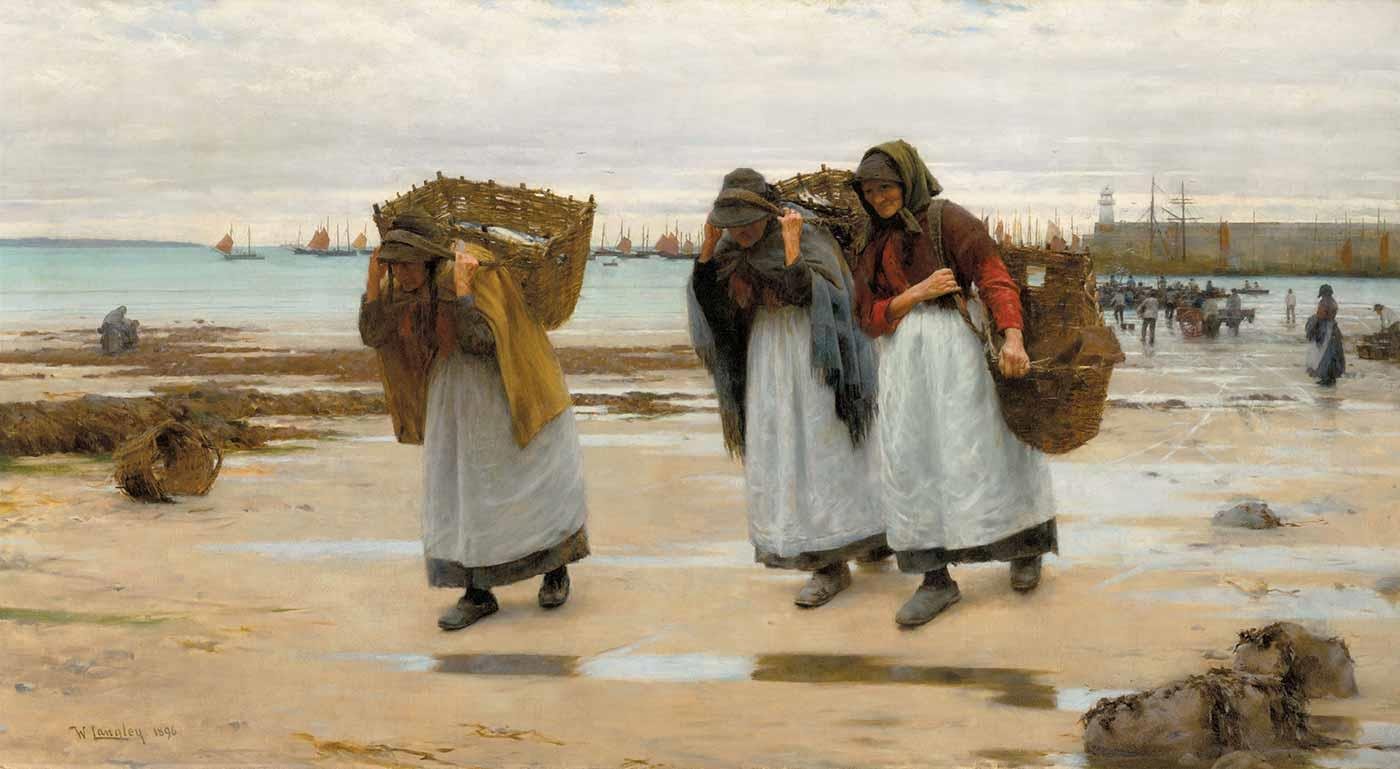 The Breadwinners by Walter Langley
