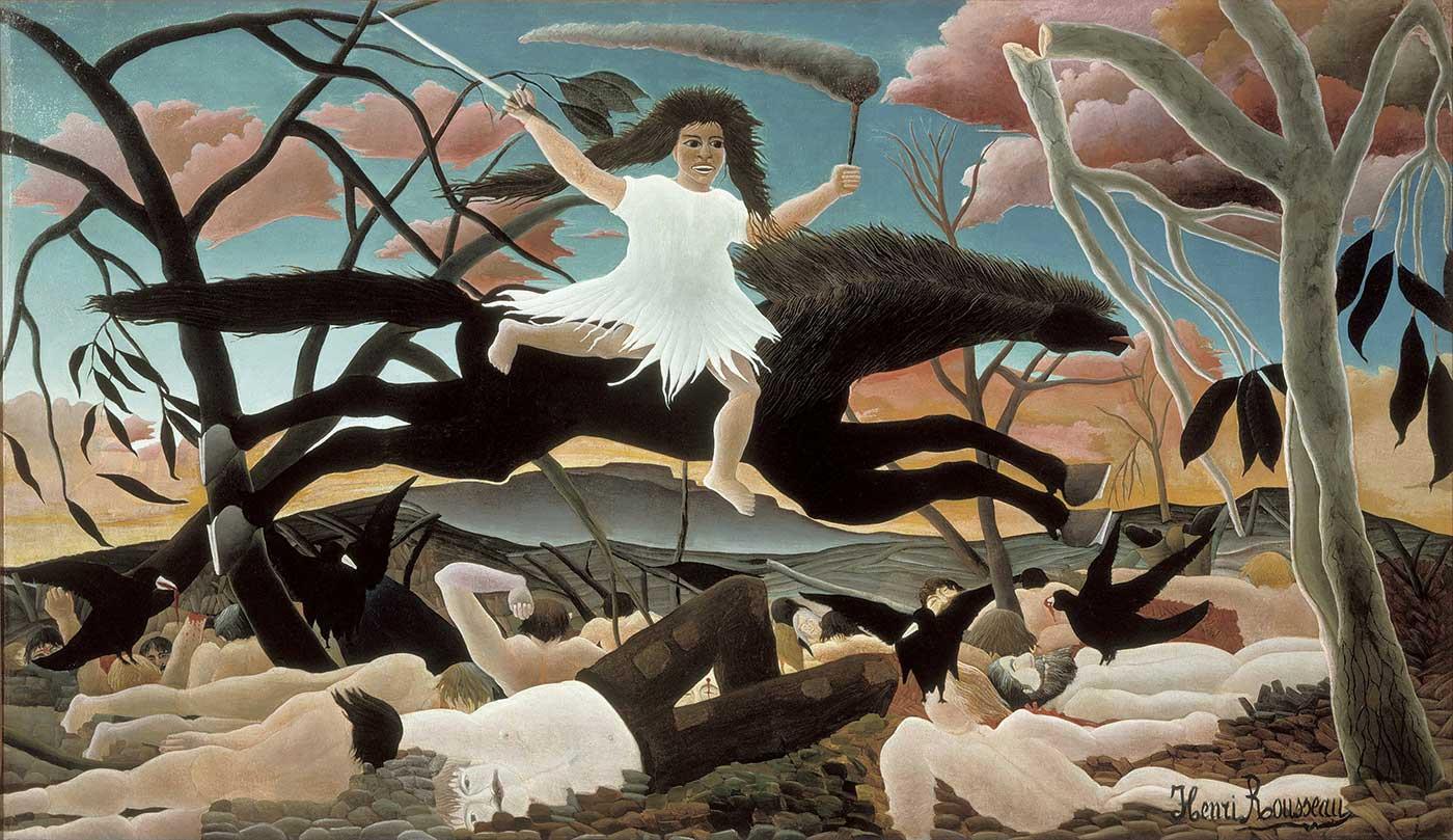 War by Henri Rousseau