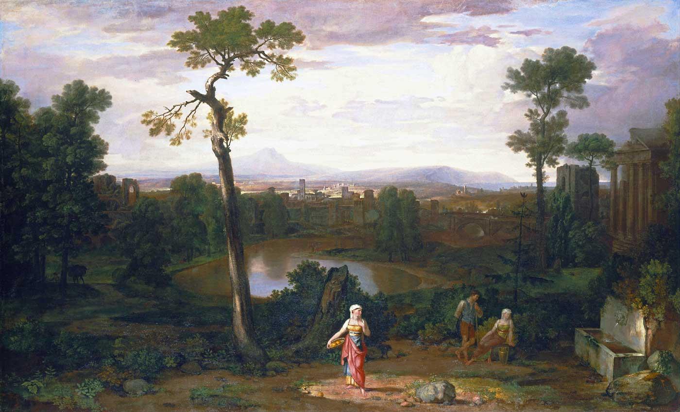 Italian Landscape by Washington Allston