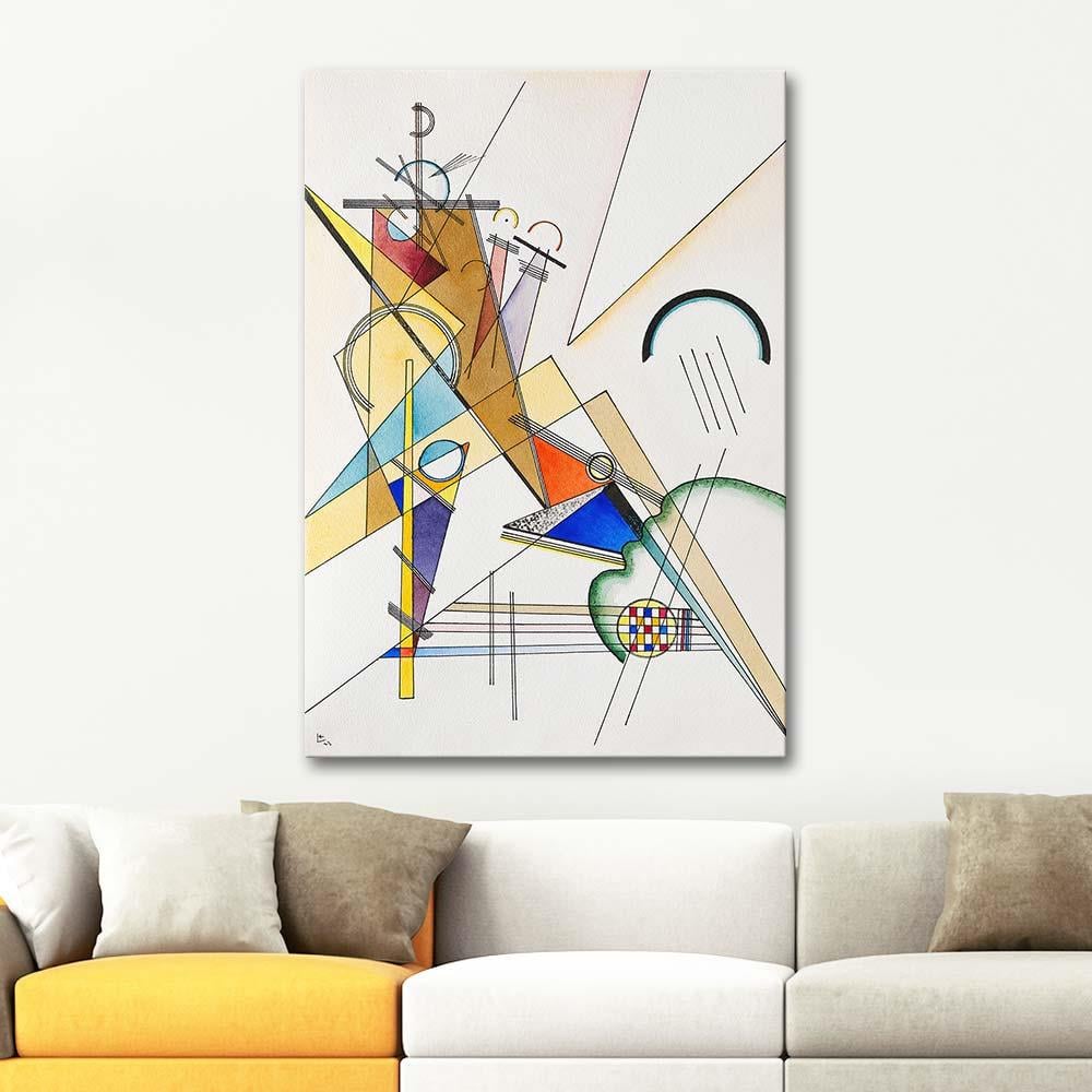 Wassily Kandinsky Gewebe Art Print