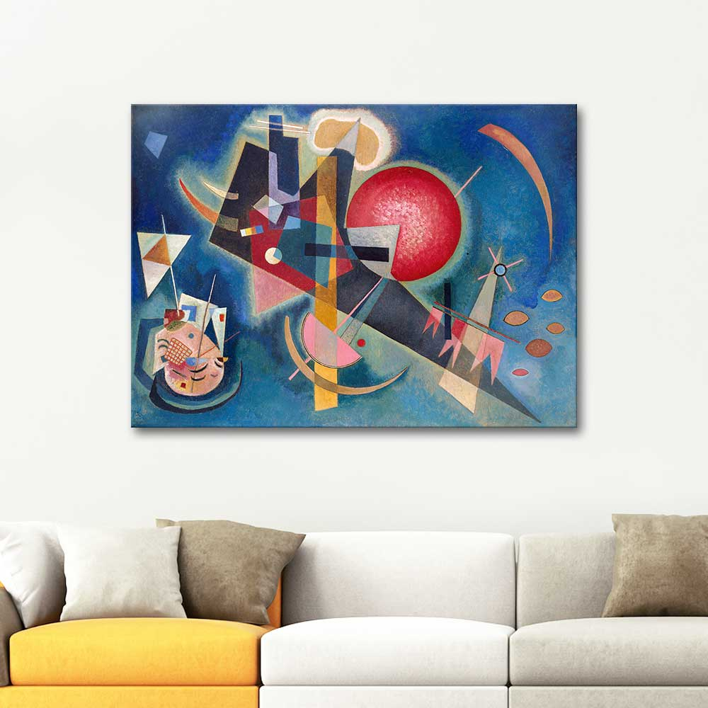 Wassily Kandinsky In Blue Art Print