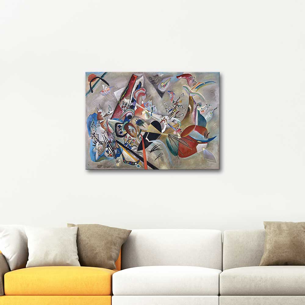 Wassily Kandinsky In Grey Art Print