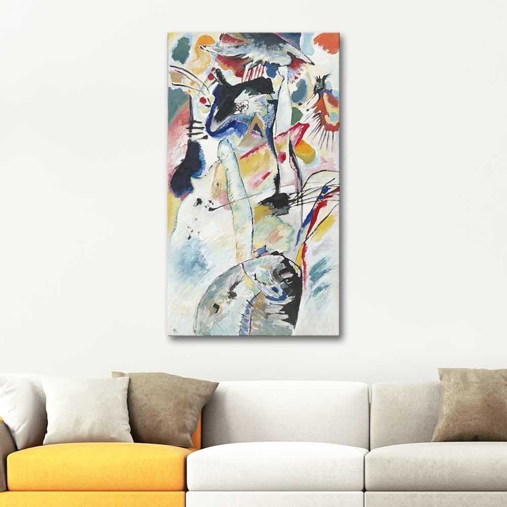 Wassily Kandinsky Campbell için Panel 03 Kanvas Tablo