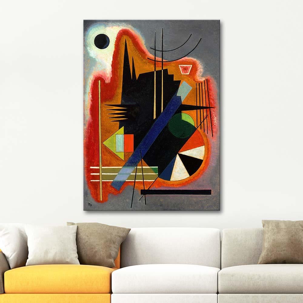 Wassily Kandinsky Several Points Art Print