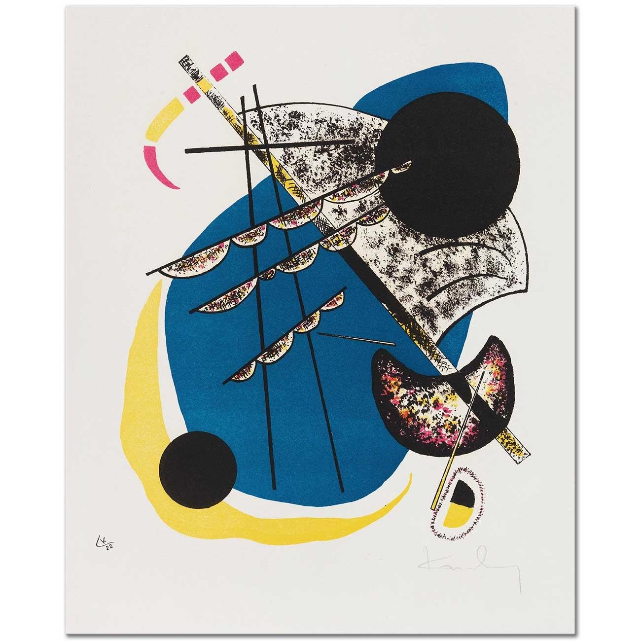 Wassily Kandinsky Küçük Dünyalar 02 Kanvas Tablo