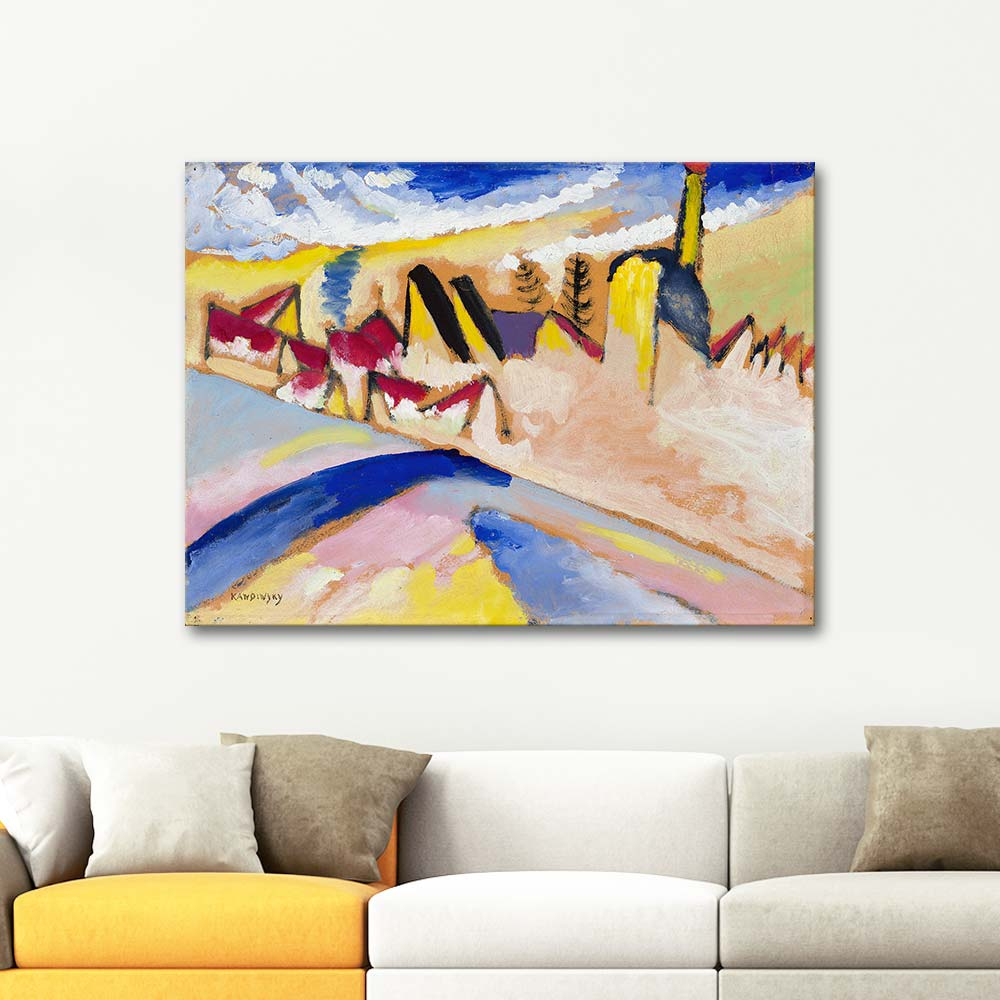 Wassily Kandinsky Study For Winter No II Art Print