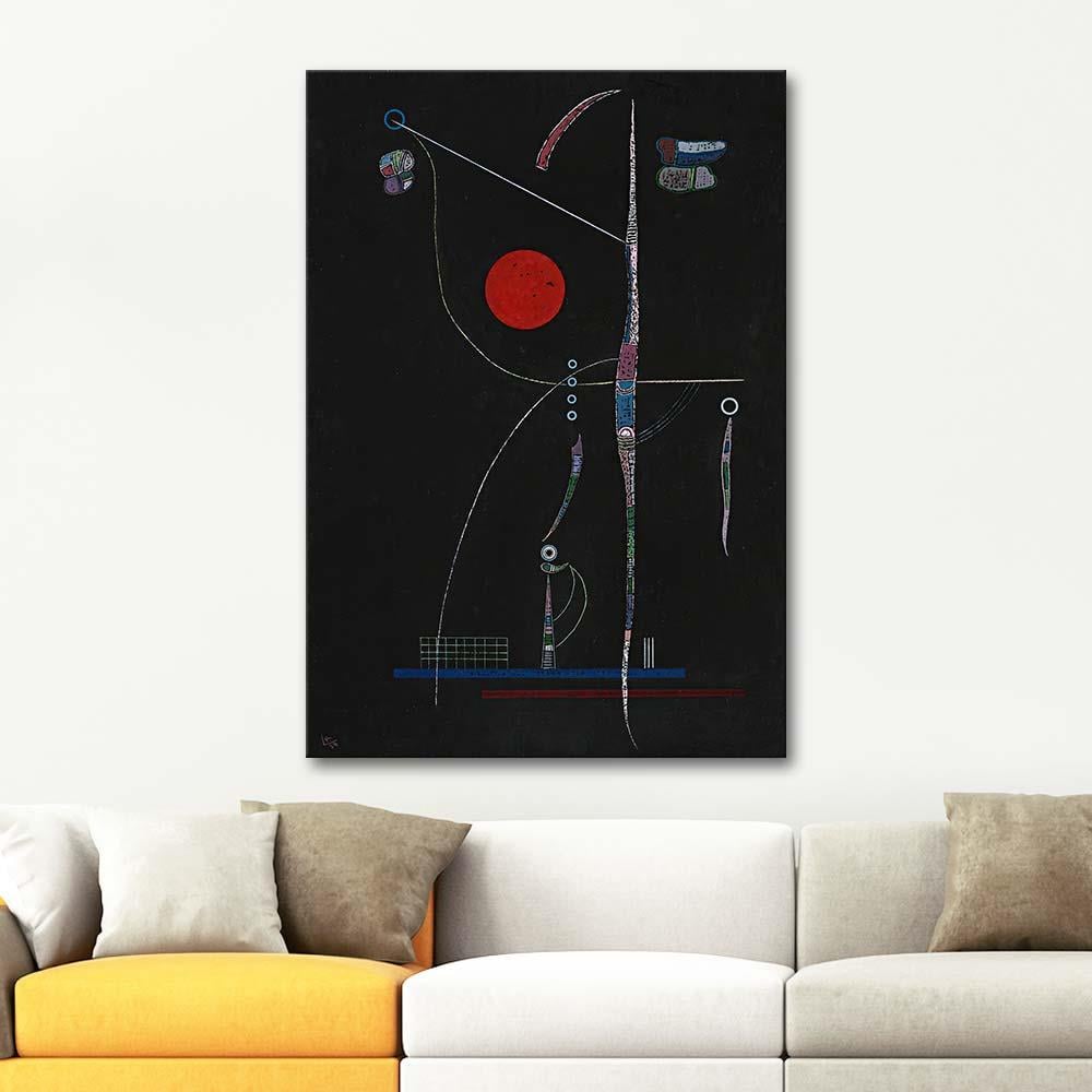 Wassily Kandinsky The Red Accent Art Print