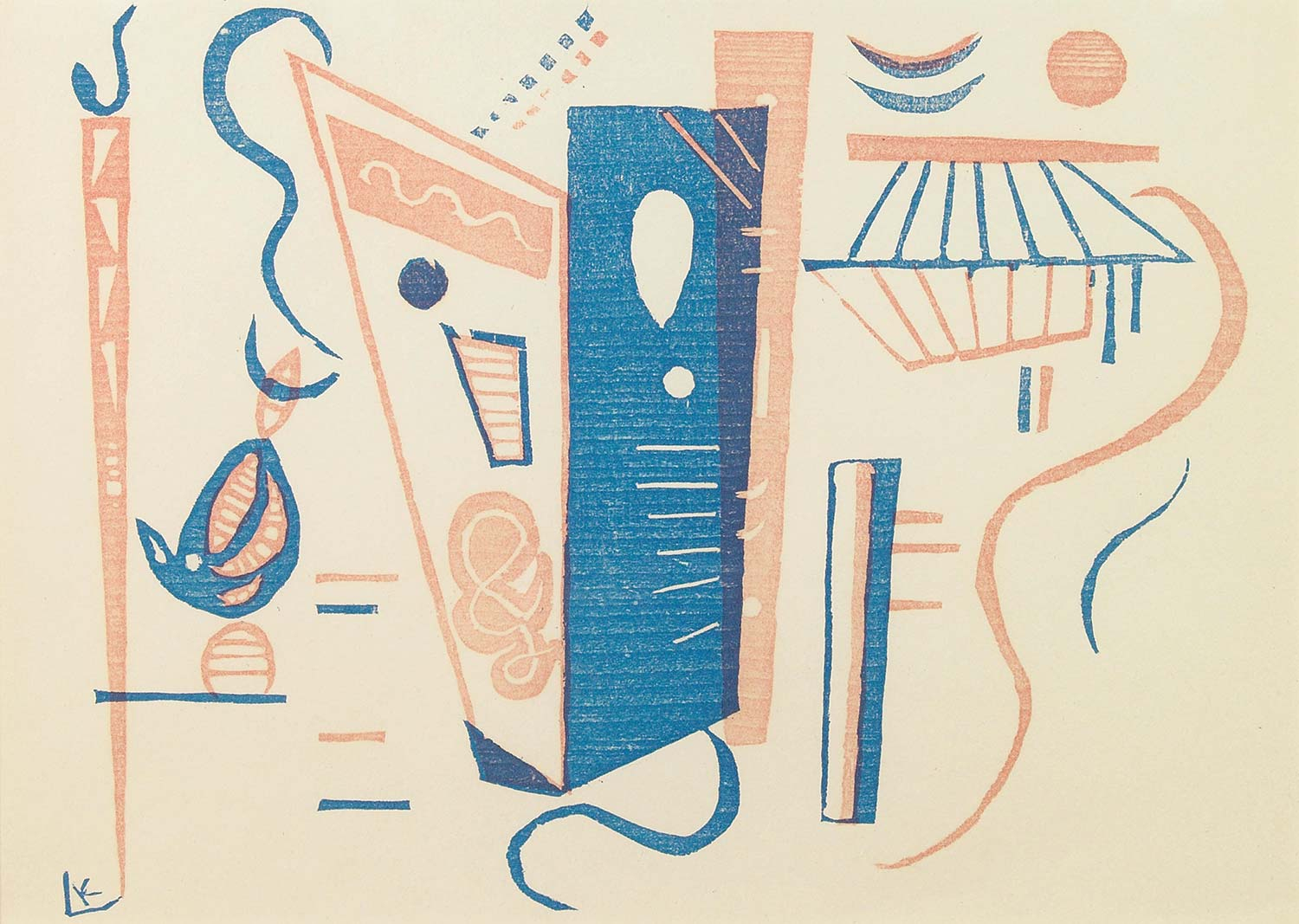 Wassily Kandinsky Untitled 1939 Art Print