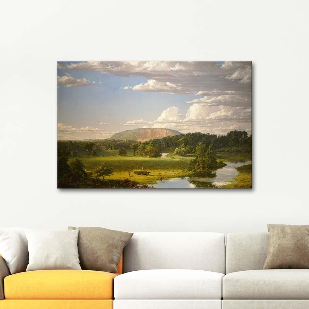 Frederic Edwin Church Batı Kayalığı New Haven Kanvas Tablo