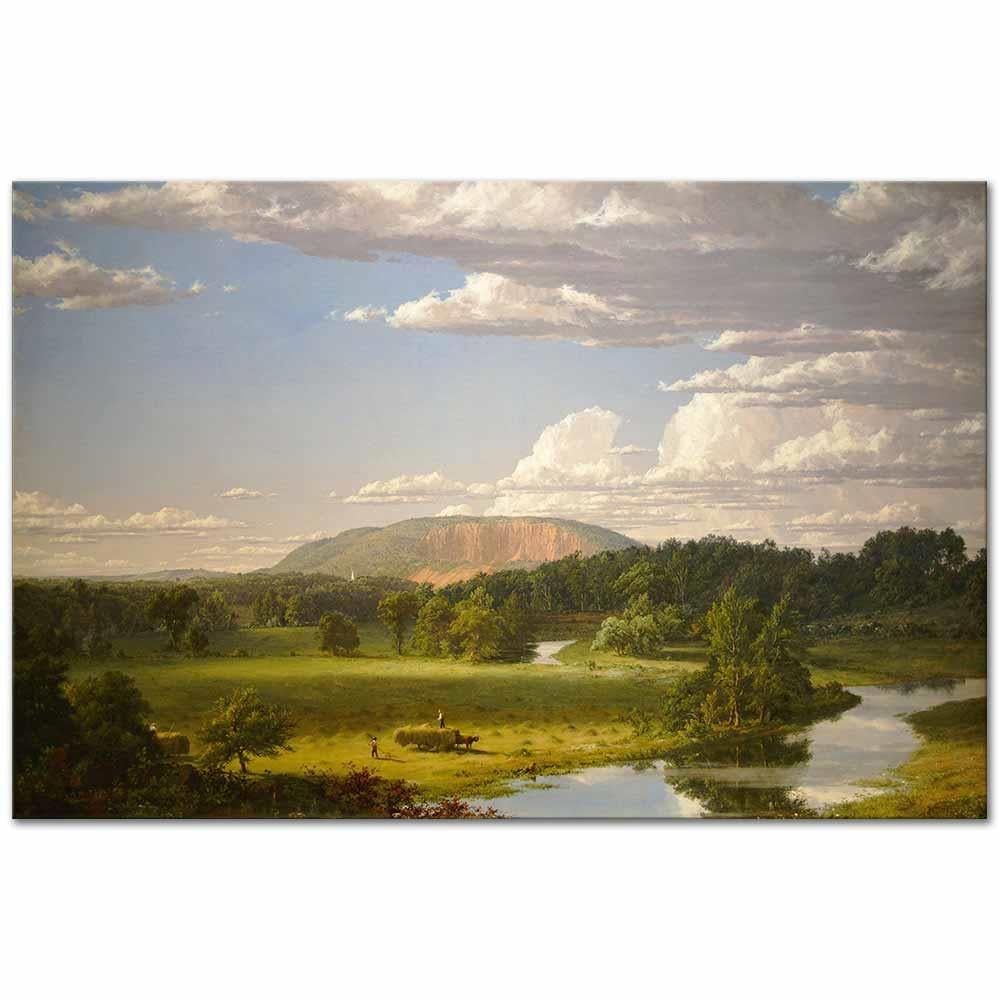 Frederic Edwin Church Batı Kayalığı New Haven Kanvas Tablo