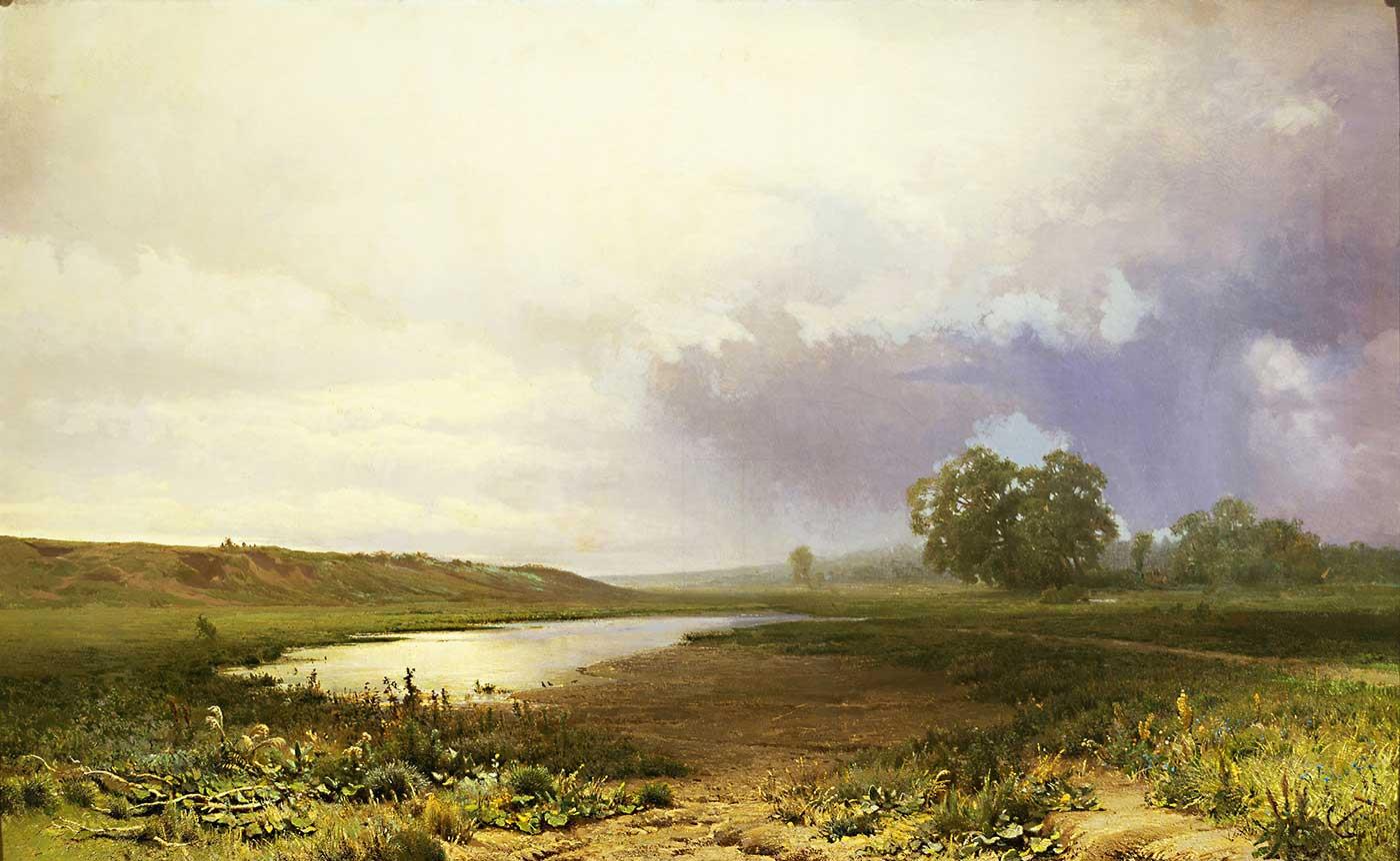 Wet Meadow by Fyodor Vasilyev