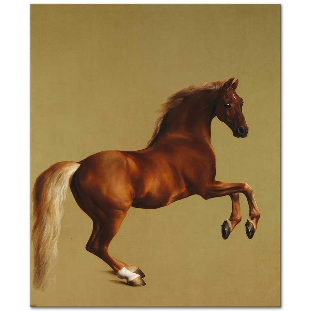George Stubbs Whistlejacket Kanvas Tablo