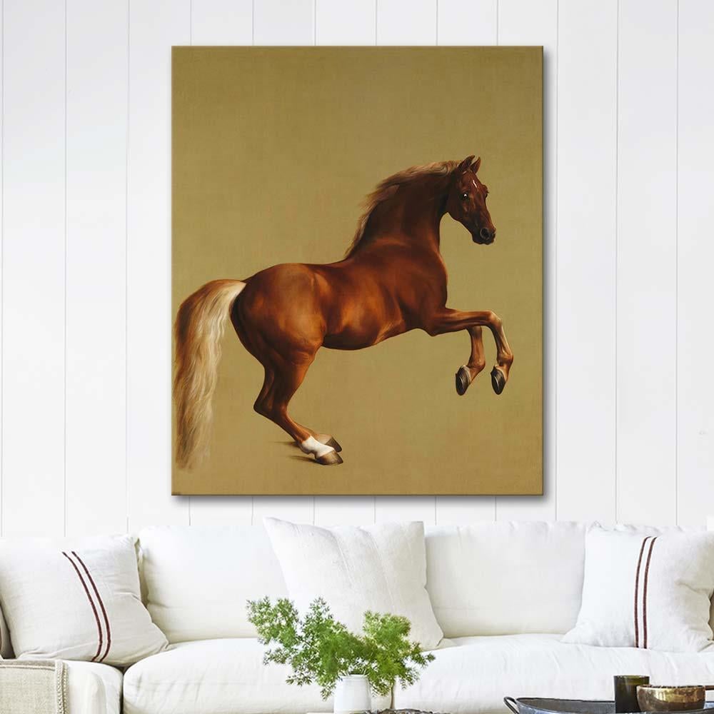 George Stubbs Whistlejacket Kanvas Tablo