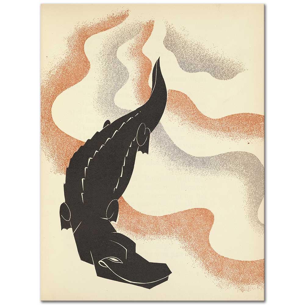 Why no one ever carries the alligator down to the water by Pierre Pinsard