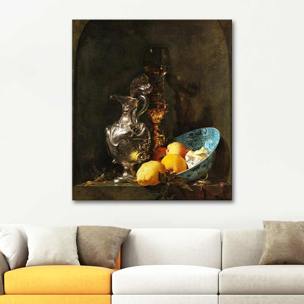 Willem van Aelst Turunçgiller Kanvas Tablo