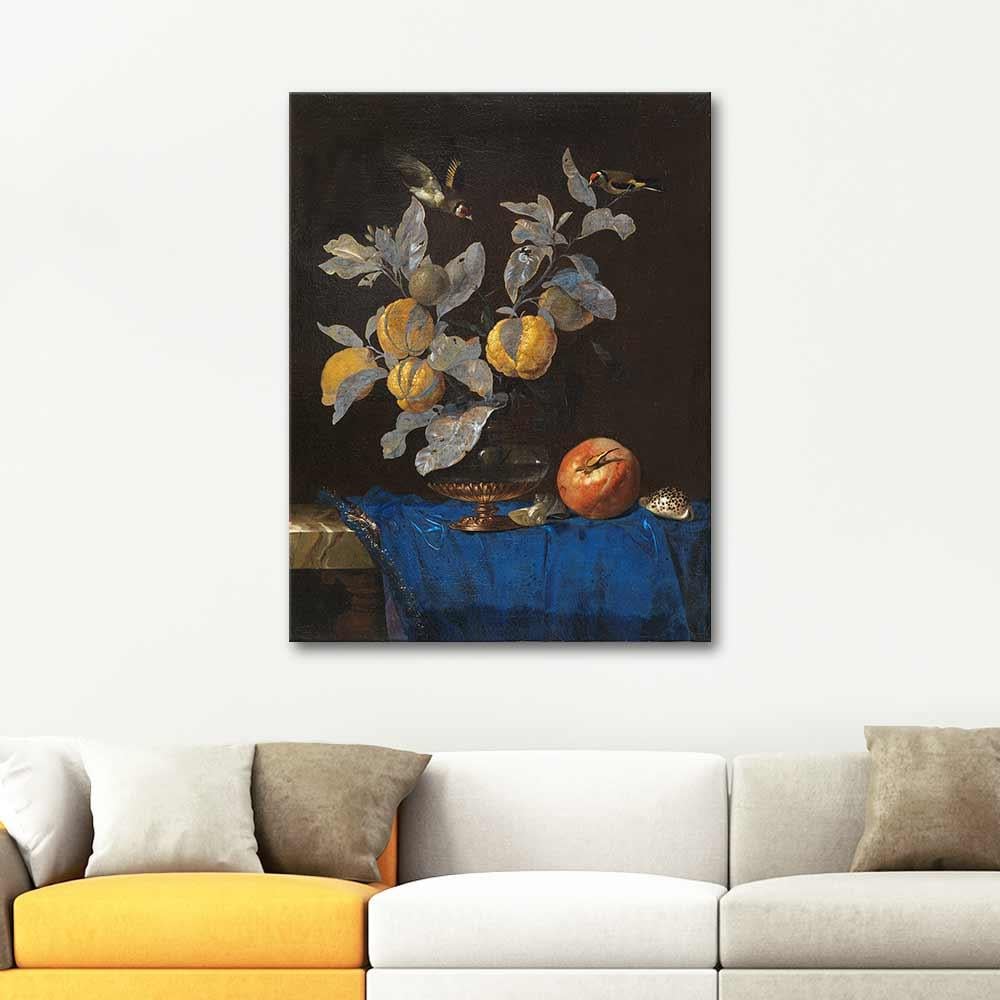 Willem van Aelst Still Life with Fruit Art Print