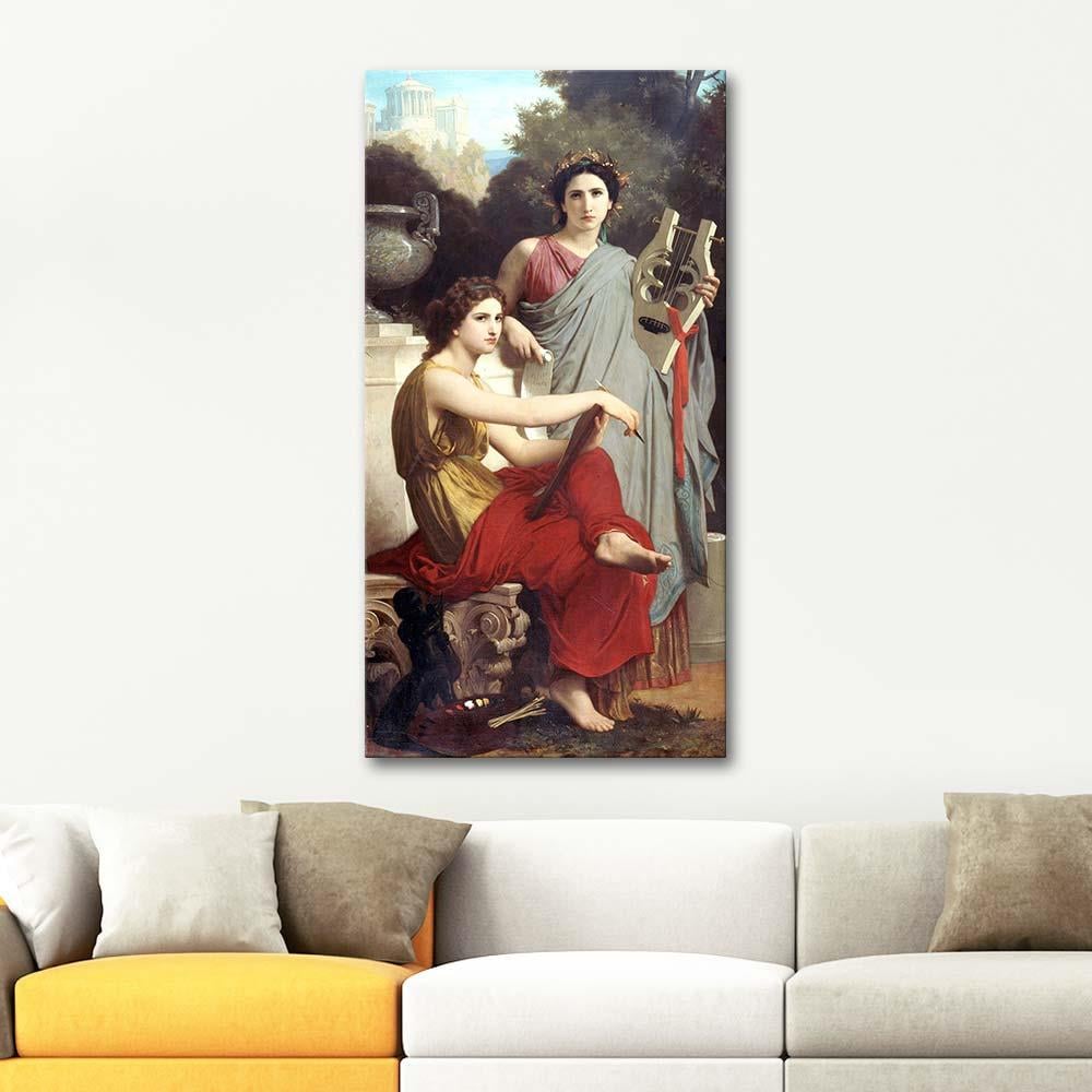William Adolphe Bouguereau Art and Literature Art Print