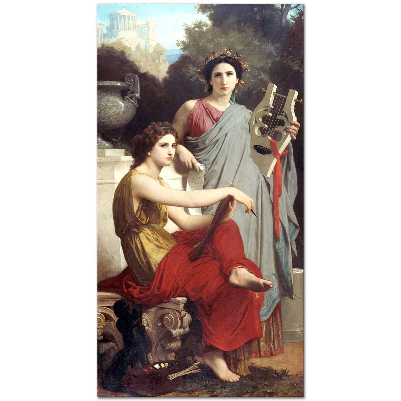Art and Literature by William Adolphe Bouguereau