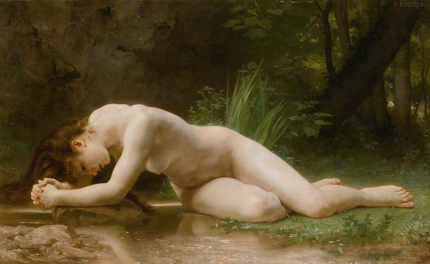 William Adolphe Bouguereau Biblis Kanvas Tablo