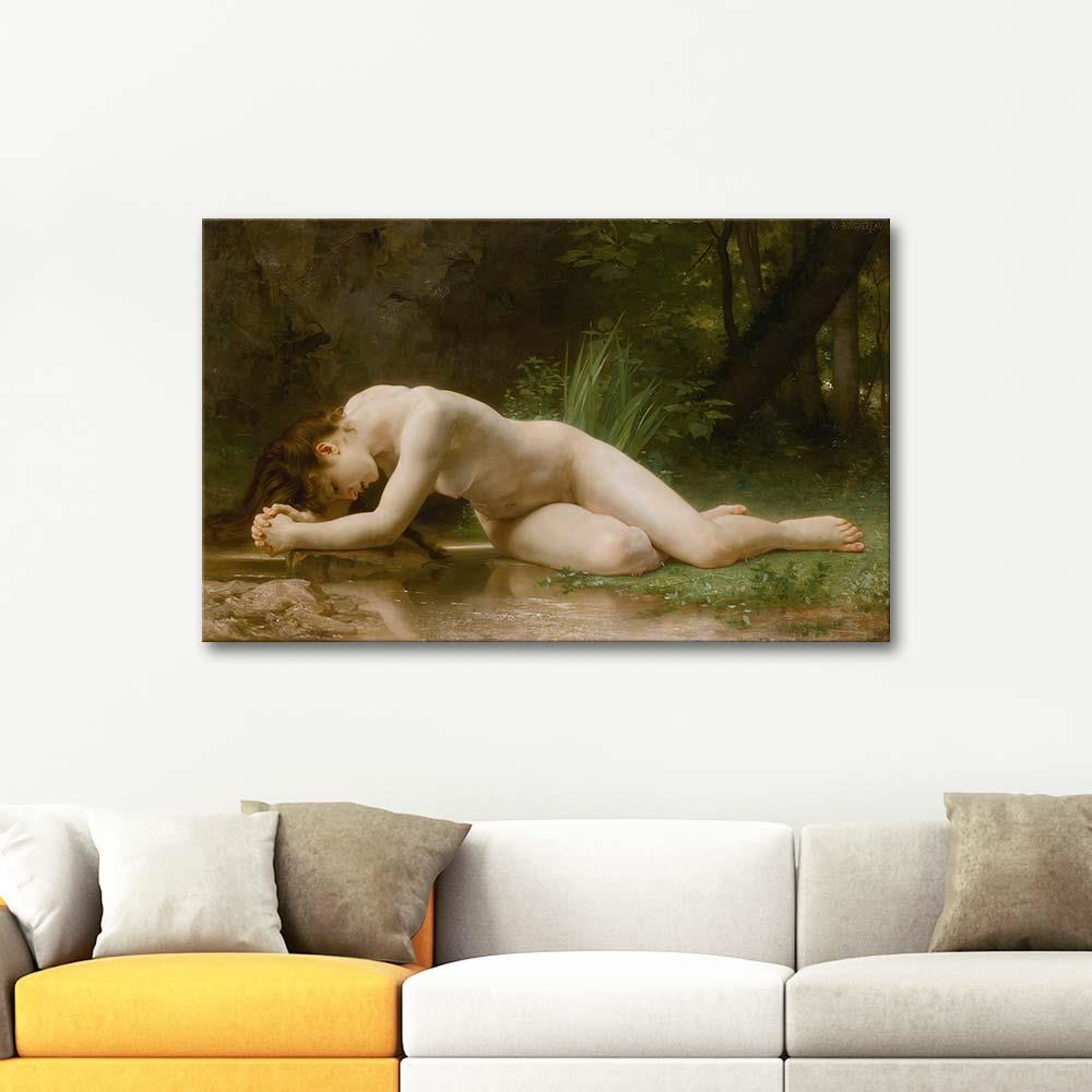 William Adolphe Bouguereau Biblis Kanvas Tablo