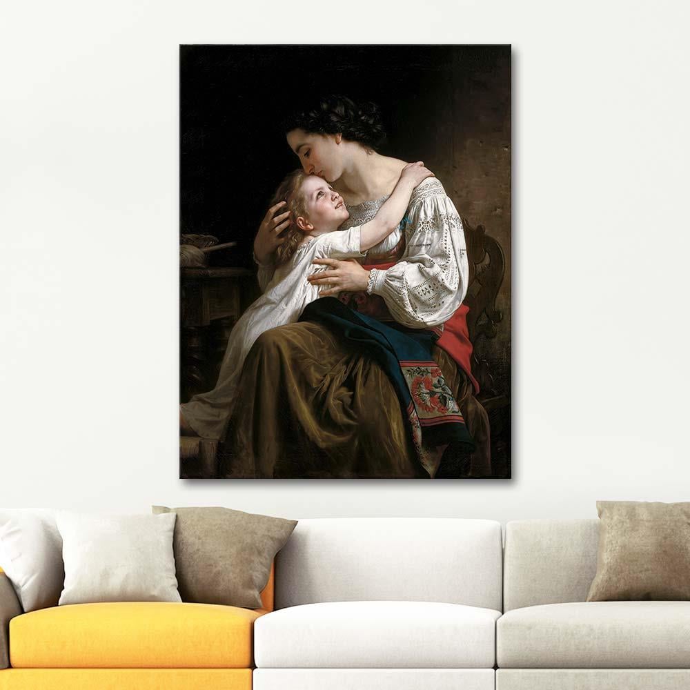 William Adolphe Bouguereau Getting Up Art Print