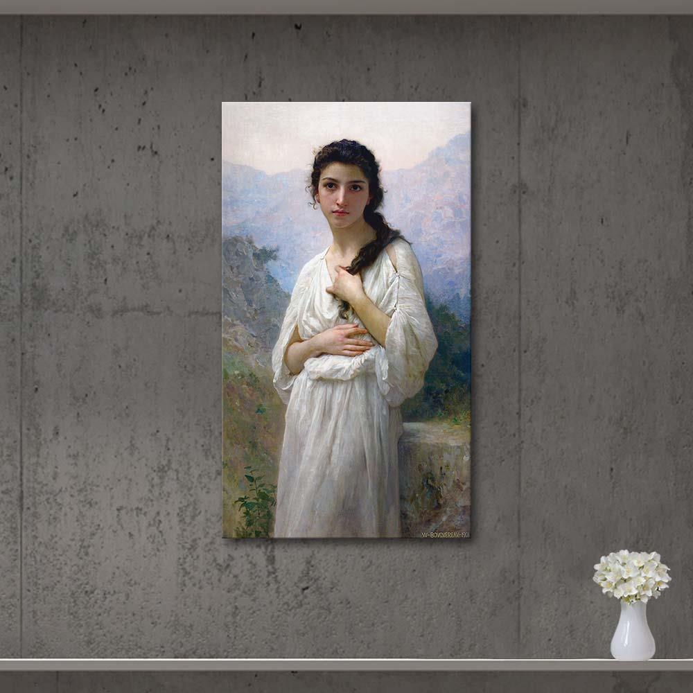 William Adolphe Bouguereau Meditation Art Print