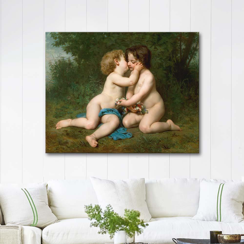 William Adolphe Bouguereau Peace Art Print