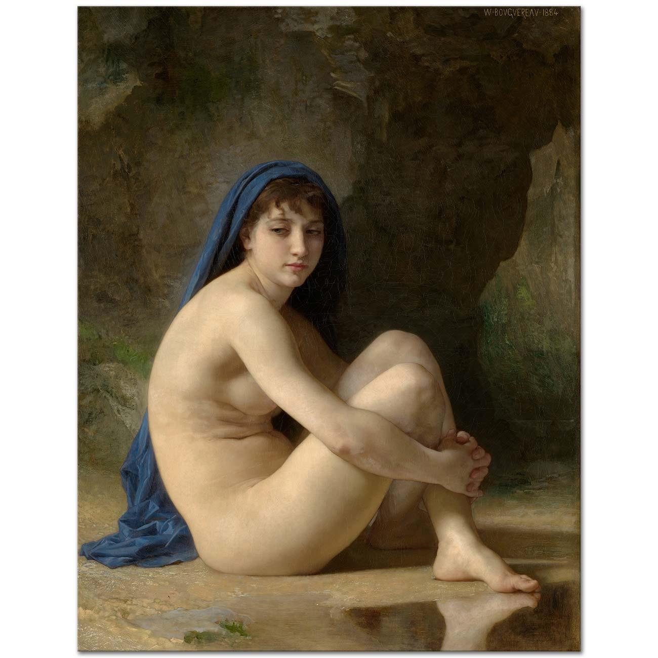 Seated Nude by William Adolphe Bouguereau