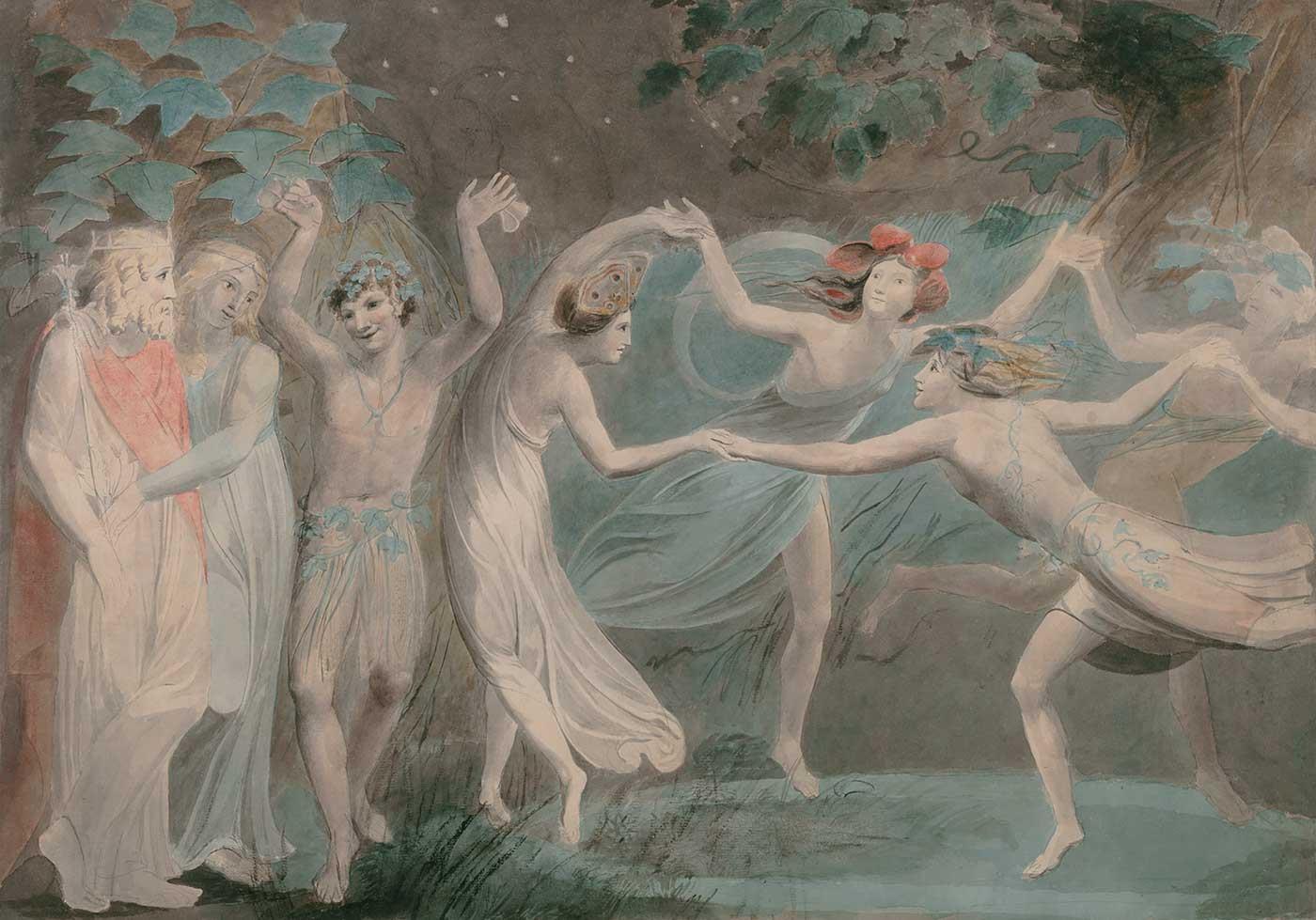 A Midsummer Nights Dream by William Blake