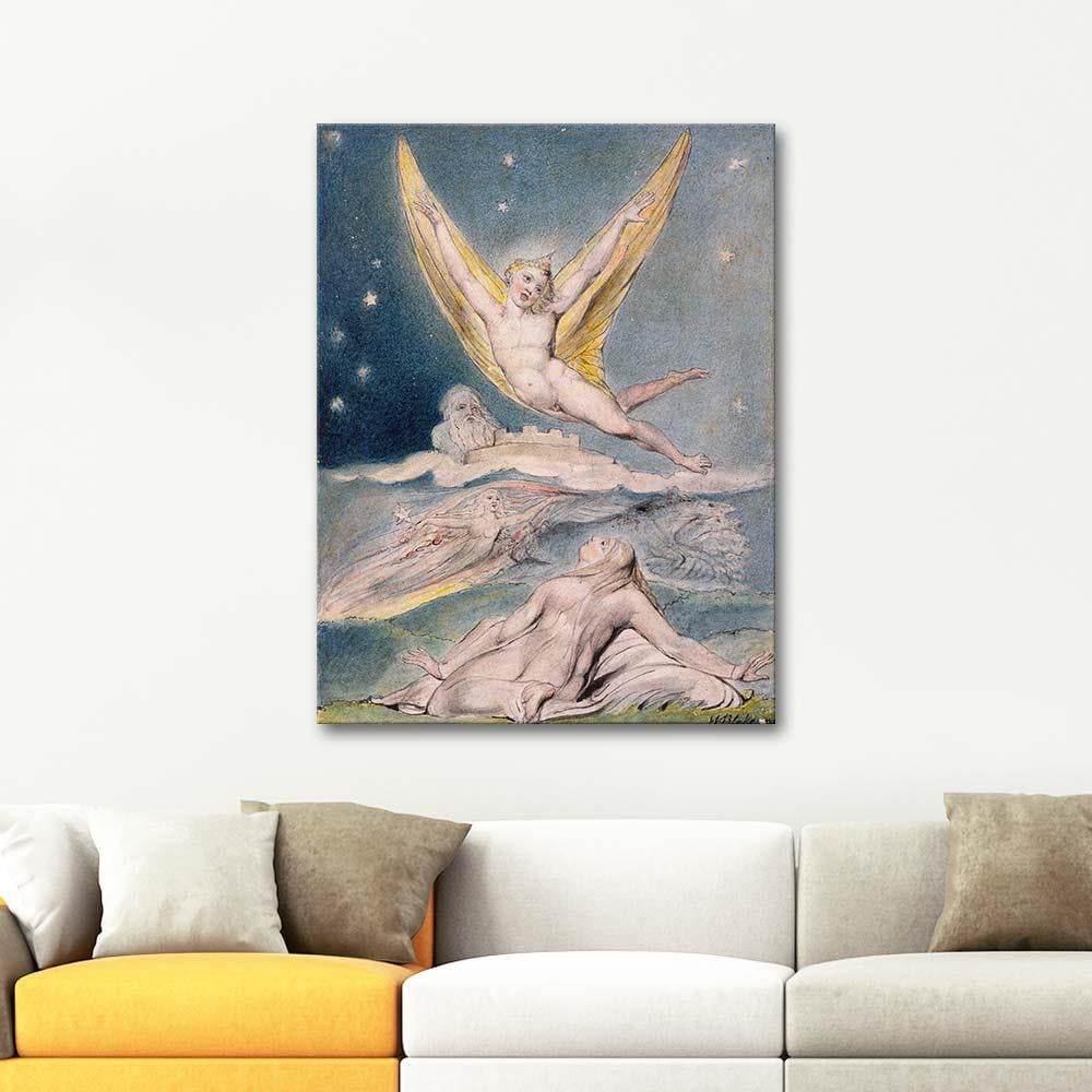 William Blake Night Startled by the Lark Art Print