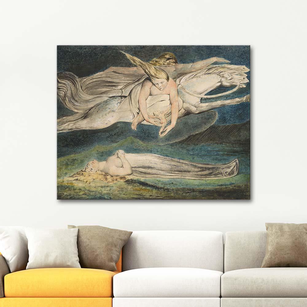 William Blake Pity Kanvas Tablo