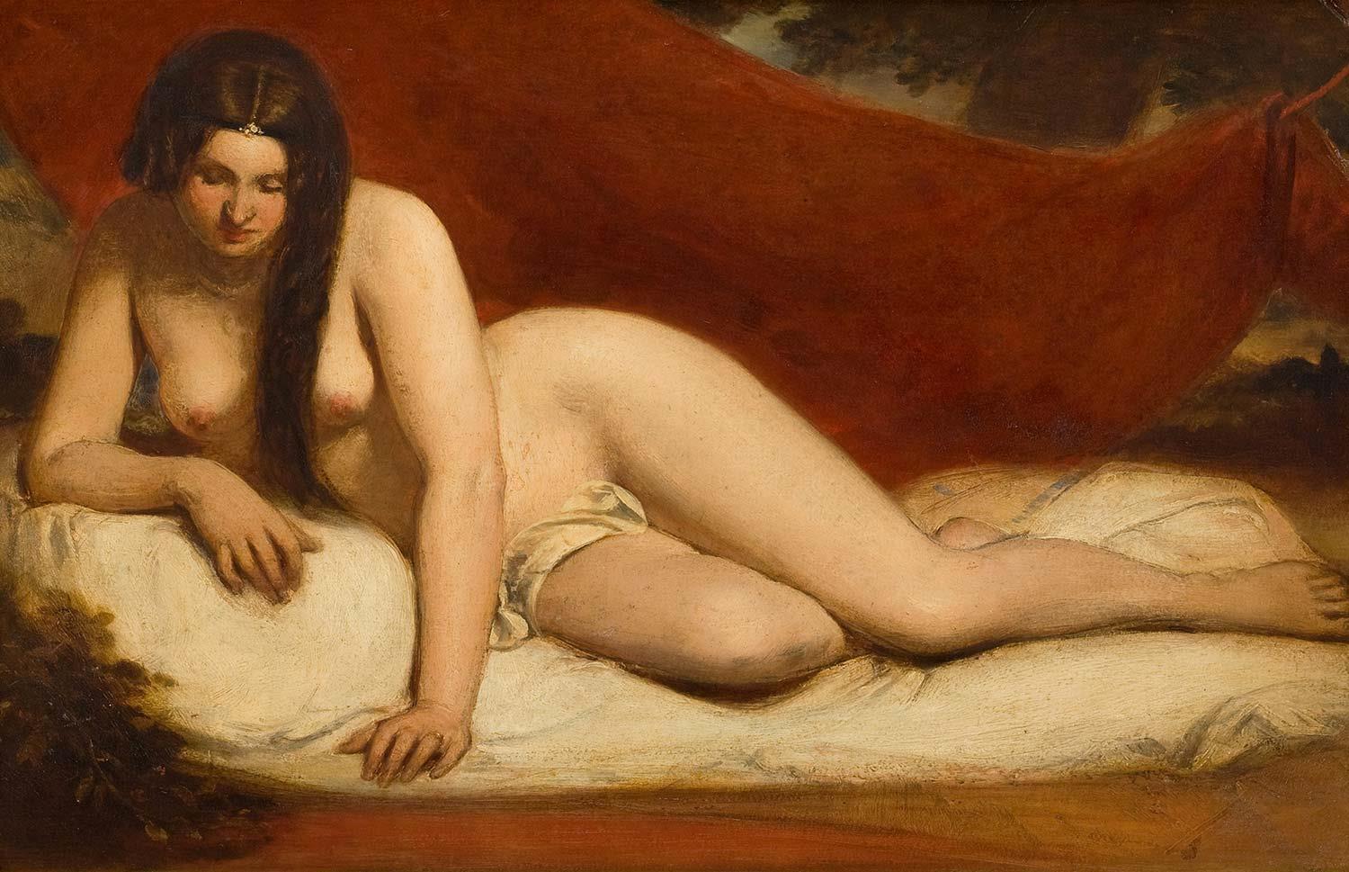 Reclining Female Nude 02 by William Etty